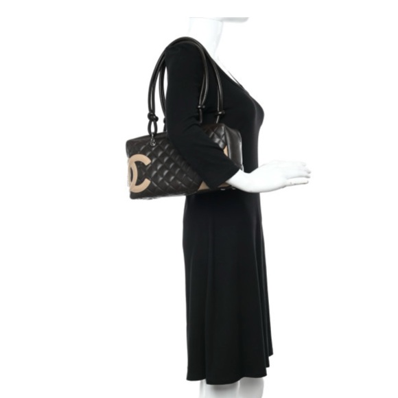 Chanel Cambon Large Rectangle Quilted VTG Handbag 🤎 - Picture 16 of 16